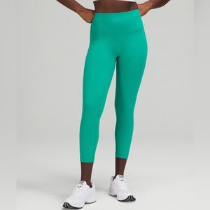 Wunder Train High-Rise Crop 23" Maldives Green